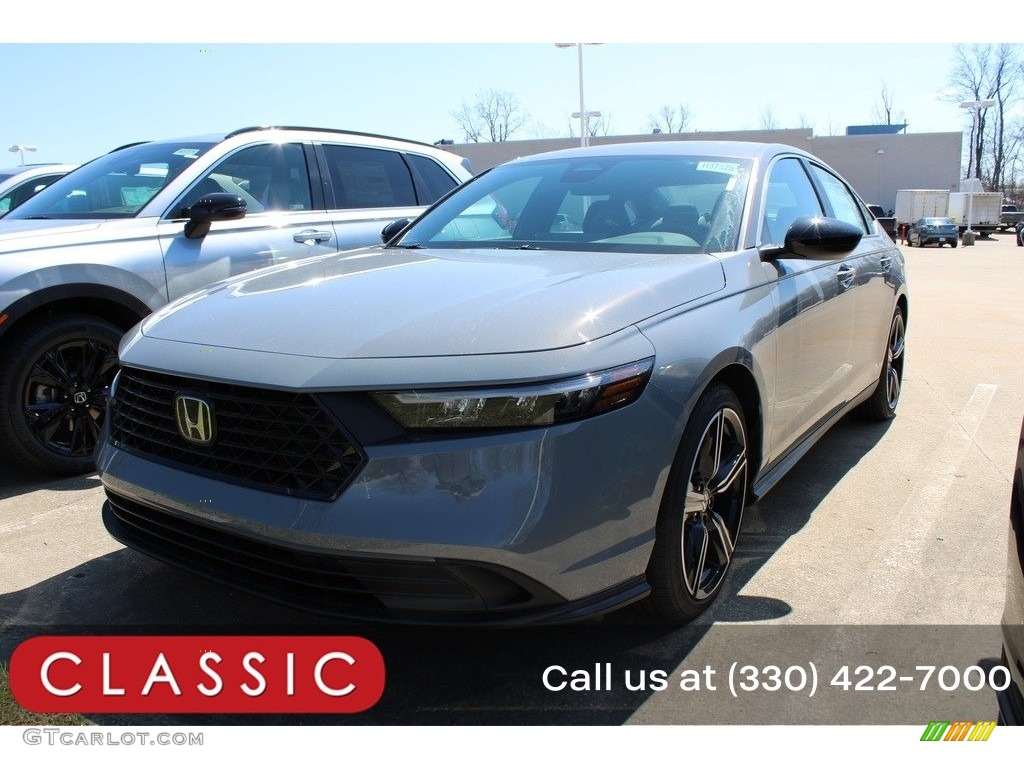 2023 Accord Sport Hybrid - Urban Gray Pearl / Black photo #1