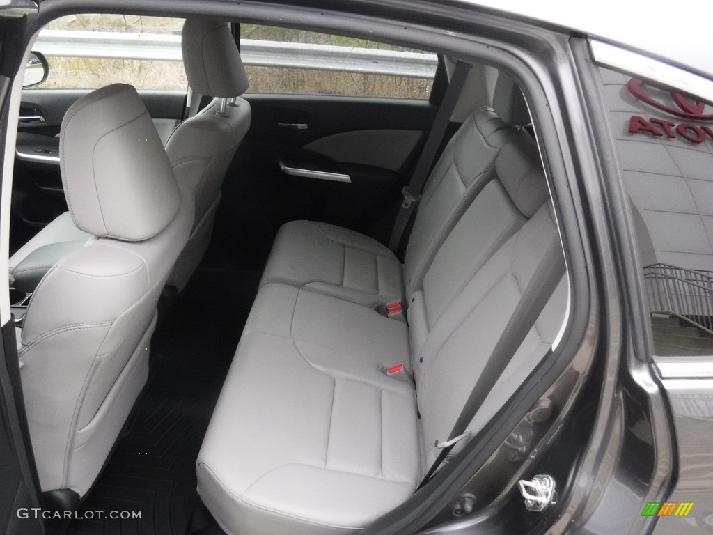 2016 CR-V EX-L AWD - Modern Steel Metallic / Gray photo #28