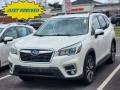 2020 Crystal White Pearl Subaru Forester 2.5i Limited  photo #1