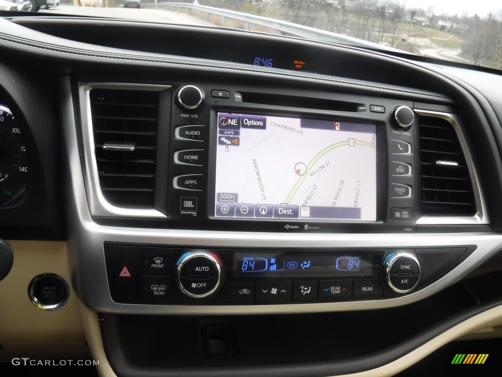 2015 Highlander Limited AWD - Ooh La La Rouge Mica / Almond photo #4