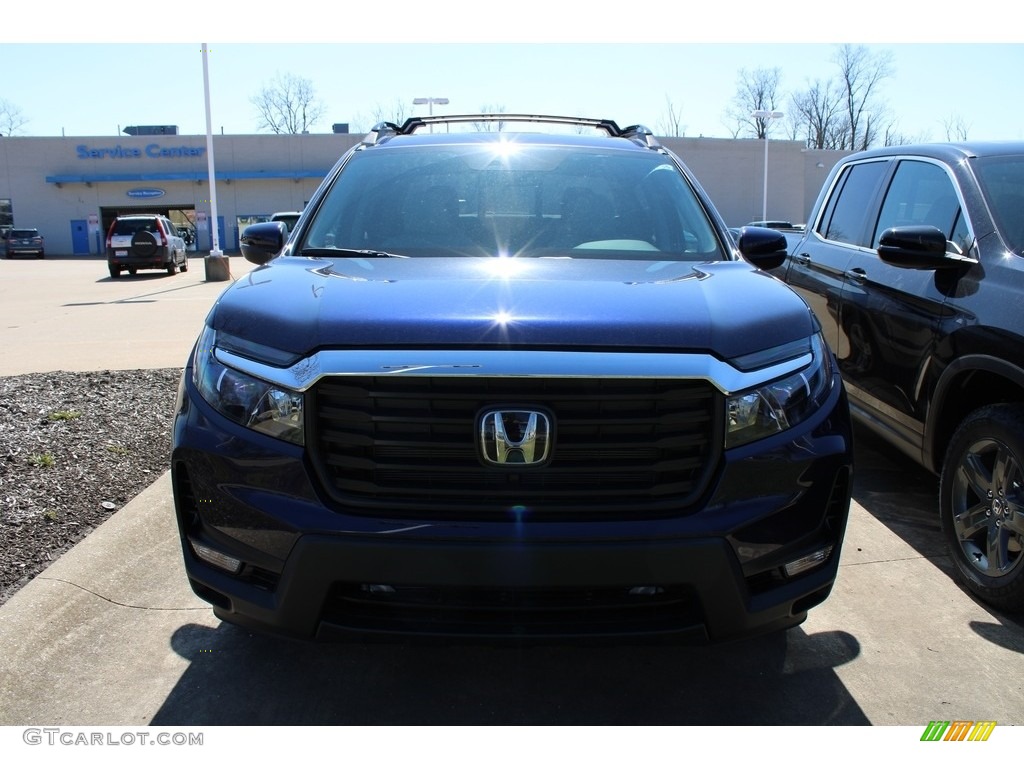 2023 Ridgeline RTL AWD - Obsidian Blue Pearl / Gray photo #2