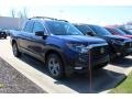 2023 Obsidian Blue Pearl Honda Ridgeline RTL AWD  photo #3