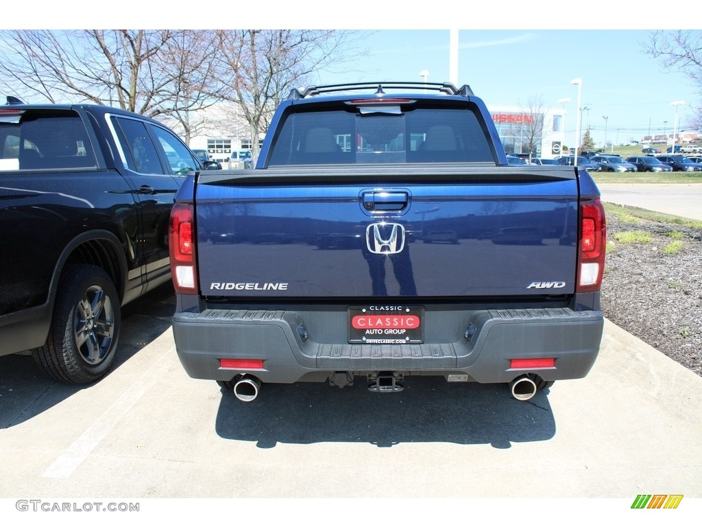2023 Ridgeline RTL AWD - Obsidian Blue Pearl / Gray photo #5
