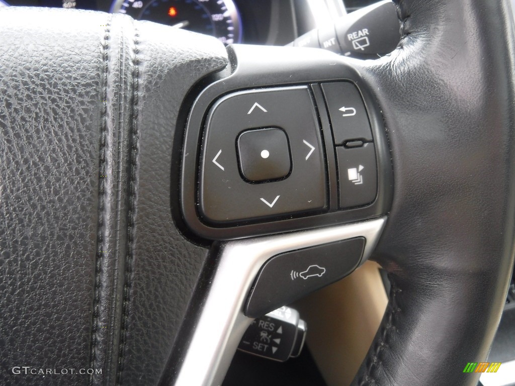 2015 Highlander Limited AWD - Ooh La La Rouge Mica / Almond photo #11