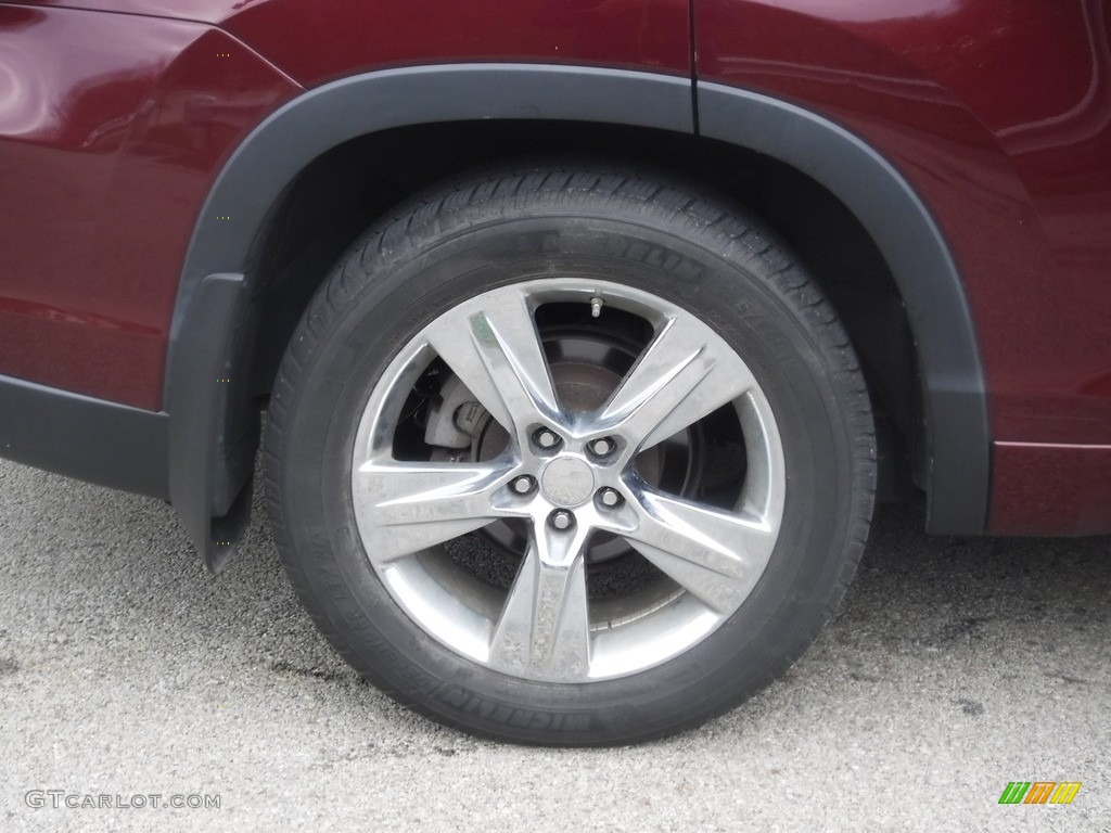2015 Highlander Limited AWD - Ooh La La Rouge Mica / Almond photo #12