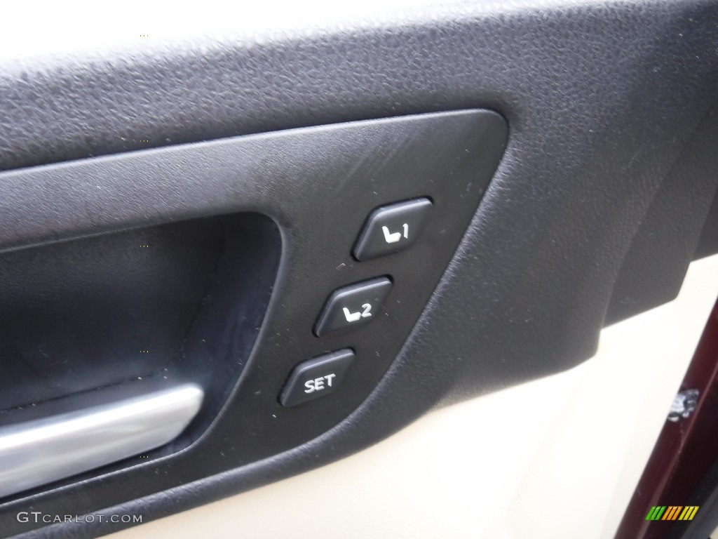 2015 Highlander Limited AWD - Ooh La La Rouge Mica / Almond photo #22