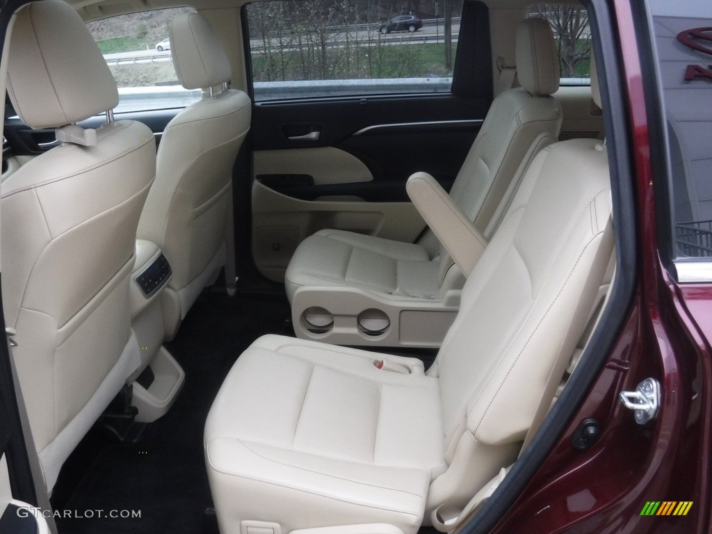 2015 Highlander Limited AWD - Ooh La La Rouge Mica / Almond photo #31