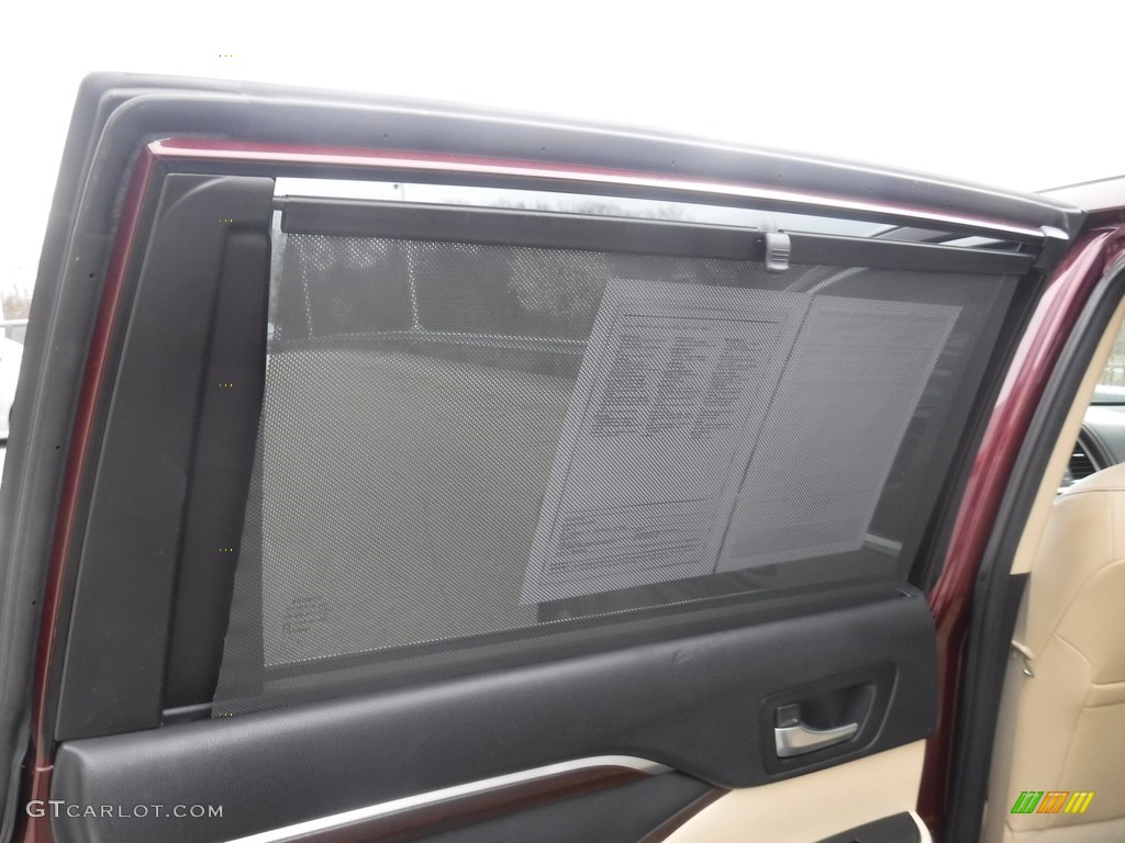 2015 Highlander Limited AWD - Ooh La La Rouge Mica / Almond photo #33