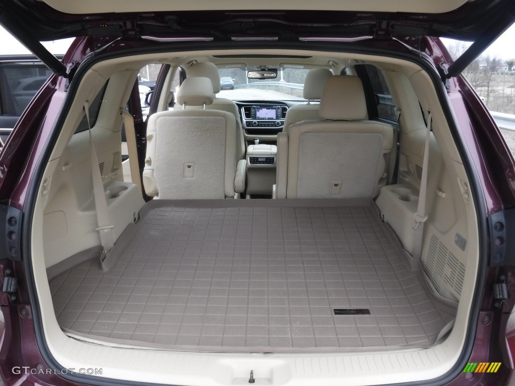 2015 Highlander Limited AWD - Ooh La La Rouge Mica / Almond photo #35