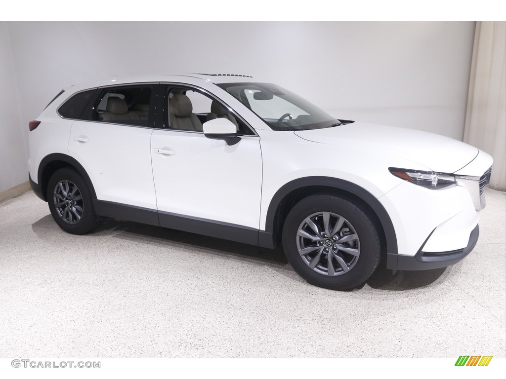 2022 CX-9 Touring AWD - Snowflake White Pearl Mica / Black photo #1