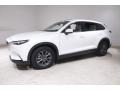 2022 Snowflake White Pearl Mica Mazda CX-9 Touring AWD  photo #3
