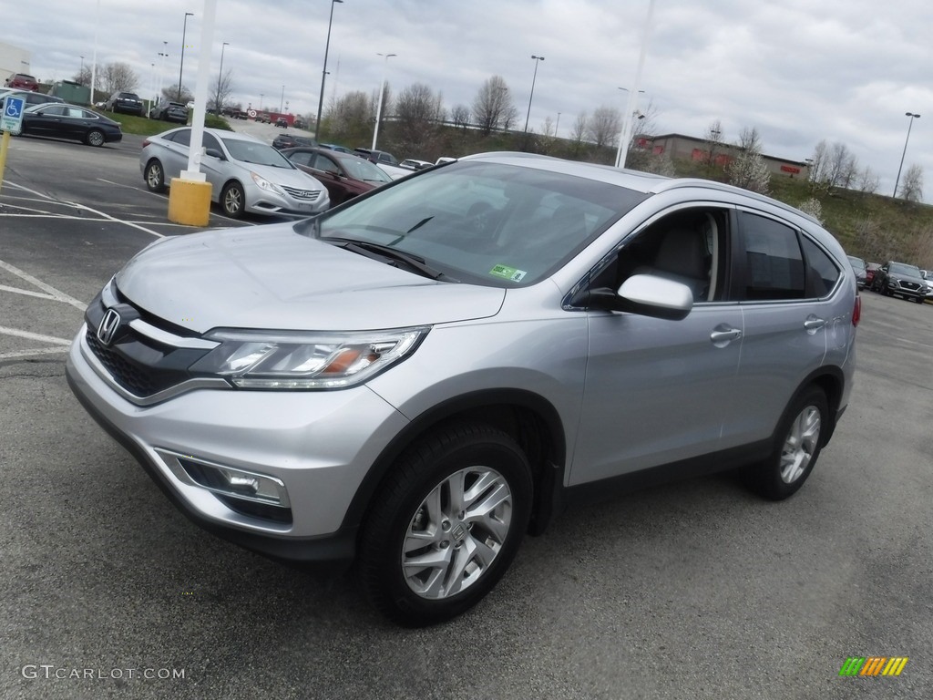 2016 CR-V EX-L AWD - Alabaster Silver Metallic / Gray photo #6