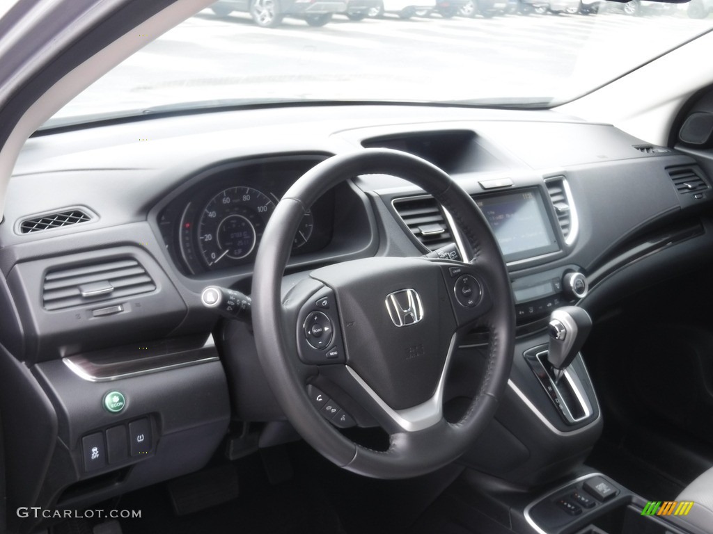 2016 CR-V EX-L AWD - Alabaster Silver Metallic / Gray photo #13