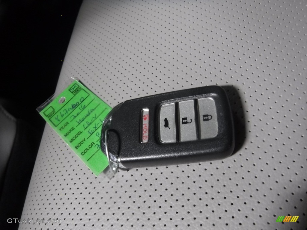 2016 CR-V EX-L AWD - Alabaster Silver Metallic / Gray photo #33