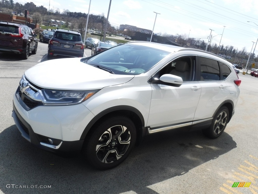 2019 CR-V Touring AWD - Platinum White Pearl / Ivory photo #6