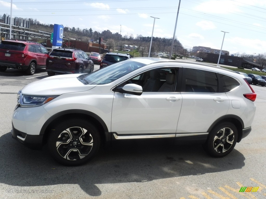 2019 CR-V Touring AWD - Platinum White Pearl / Ivory photo #7