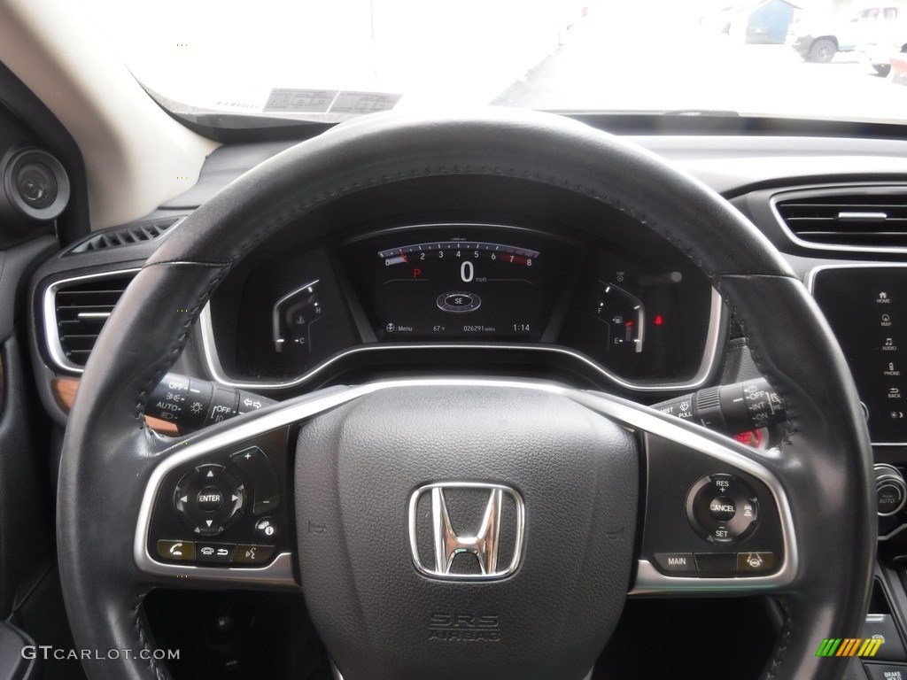 2019 CR-V Touring AWD - Platinum White Pearl / Ivory photo #24