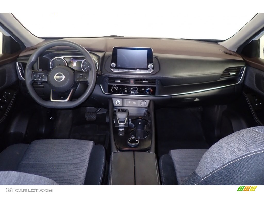 2021 Rogue S AWD - Glacier White / Charcoal photo #22
