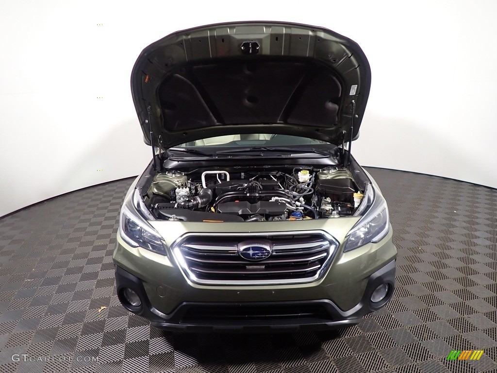 2019 Outback 2.5i Premium - Wilderness Green Metallic / Warm Ivory photo #5