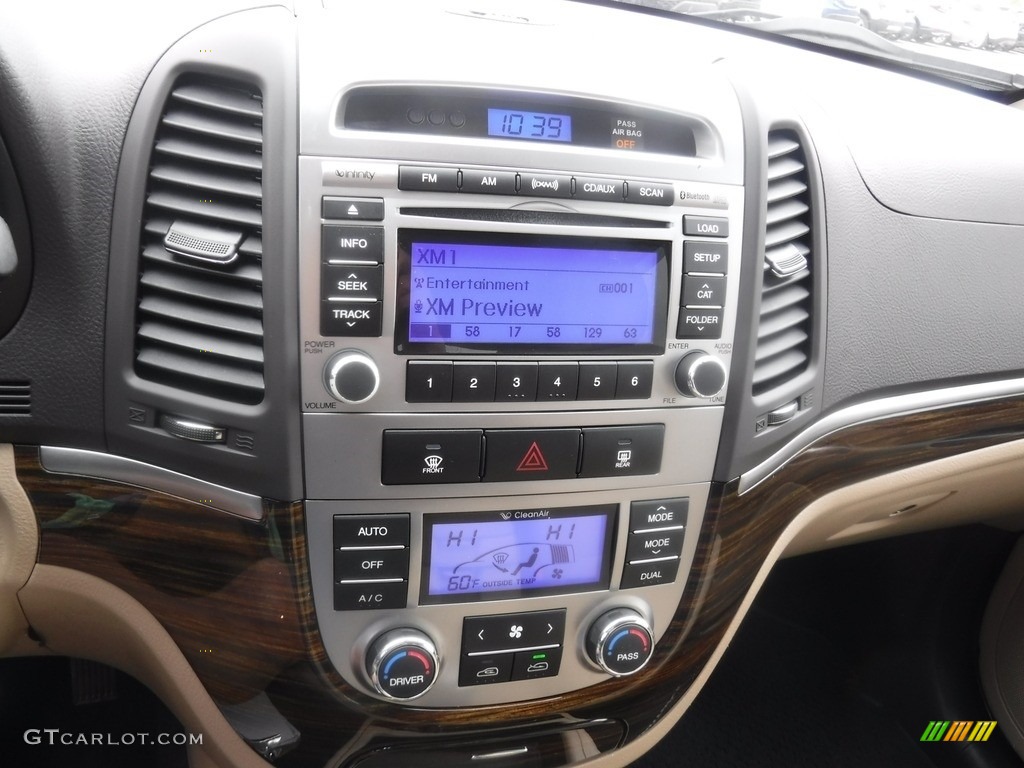 2012 Santa Fe Limited V6 AWD - Cabo Bronze / Beige photo #22