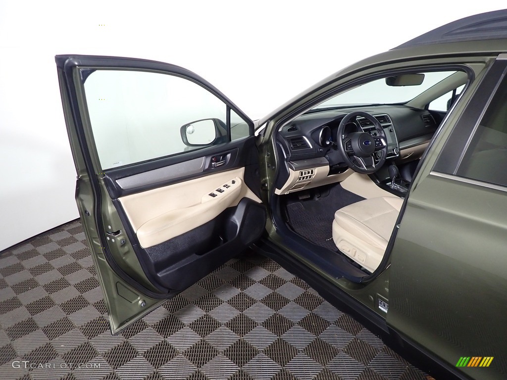 2019 Outback 2.5i Premium - Wilderness Green Metallic / Warm Ivory photo #16