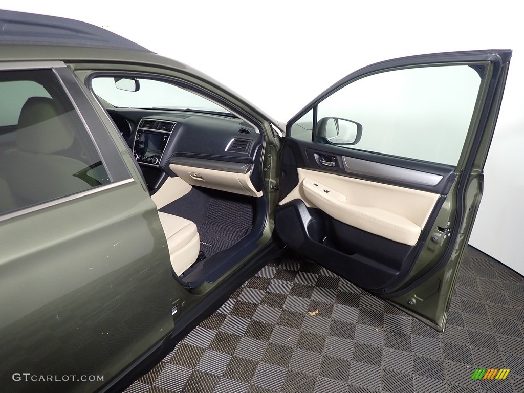 2019 Outback 2.5i Premium - Wilderness Green Metallic / Warm Ivory photo #34