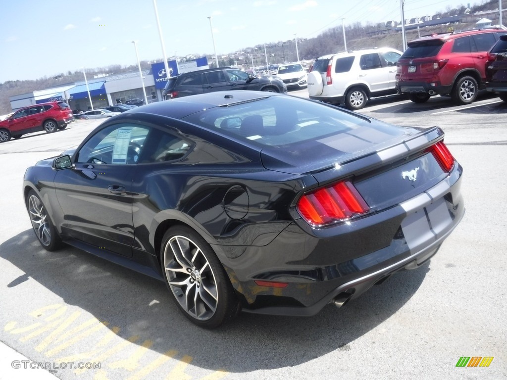 2015 Mustang EcoBoost Premium Coupe - Black / Ceramic photo #7
