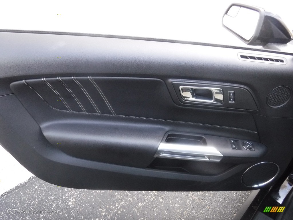 2015 Mustang EcoBoost Premium Coupe - Black / Ceramic photo #11