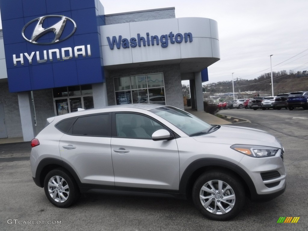 2020 Tucson SE AWD - Stellar Silver / Gray photo #2