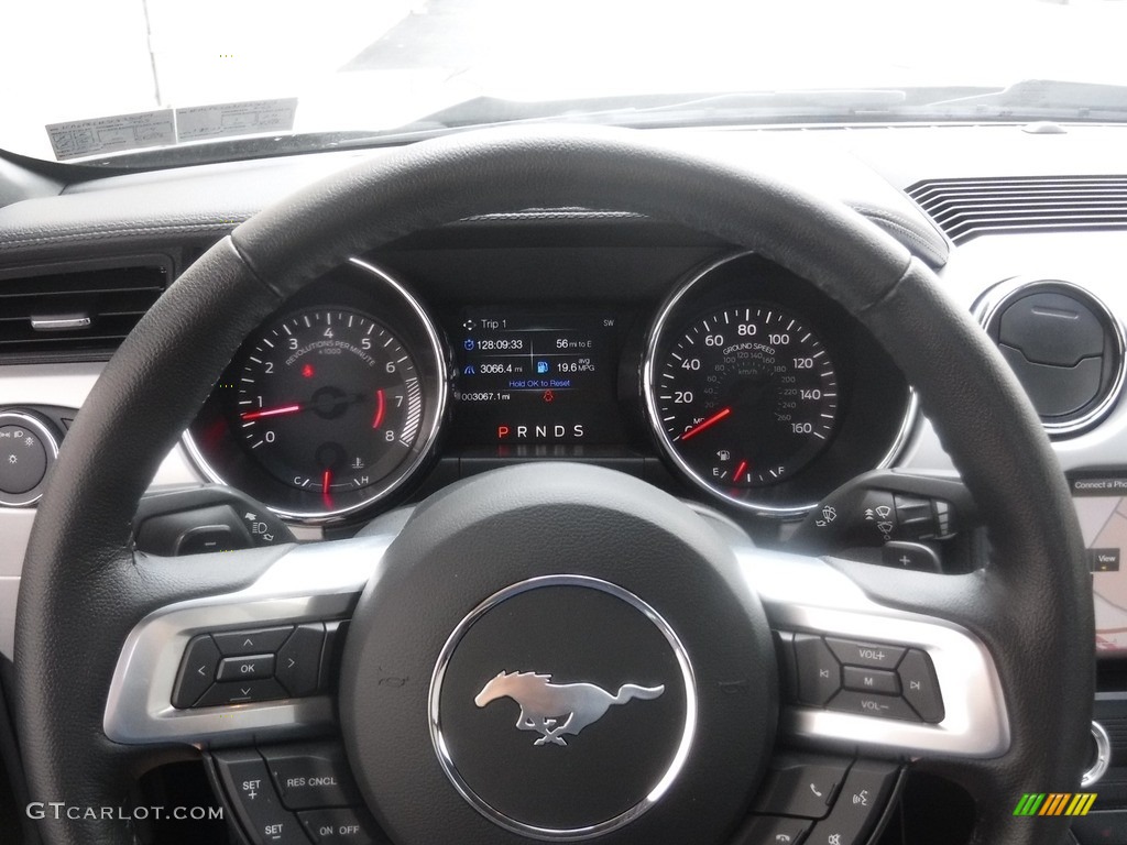 2015 Mustang EcoBoost Premium Coupe - Black / Ceramic photo #25
