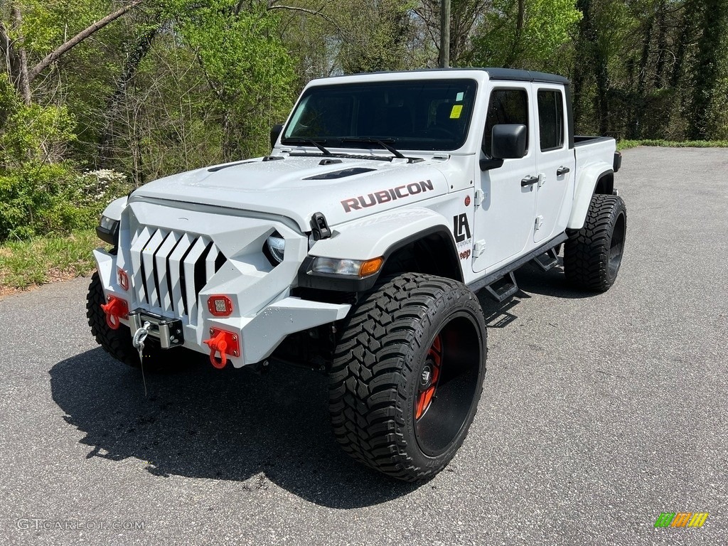 2022 Gladiator Rubicon 4x4 - Bright White / Black photo #2