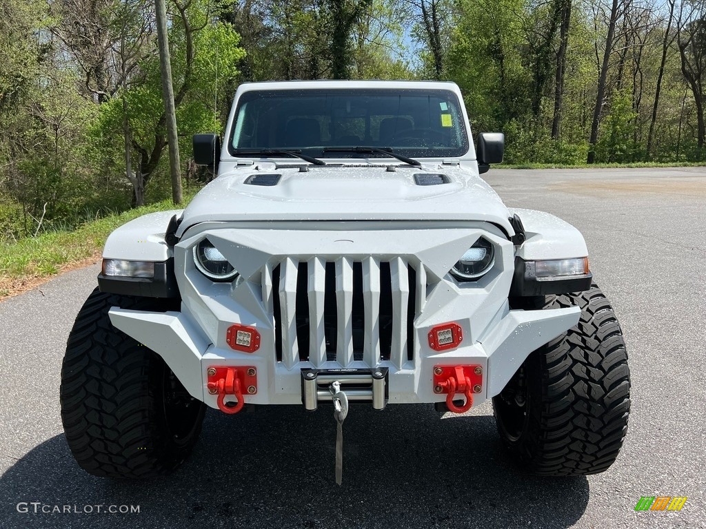 2022 Gladiator Rubicon 4x4 - Bright White / Black photo #3