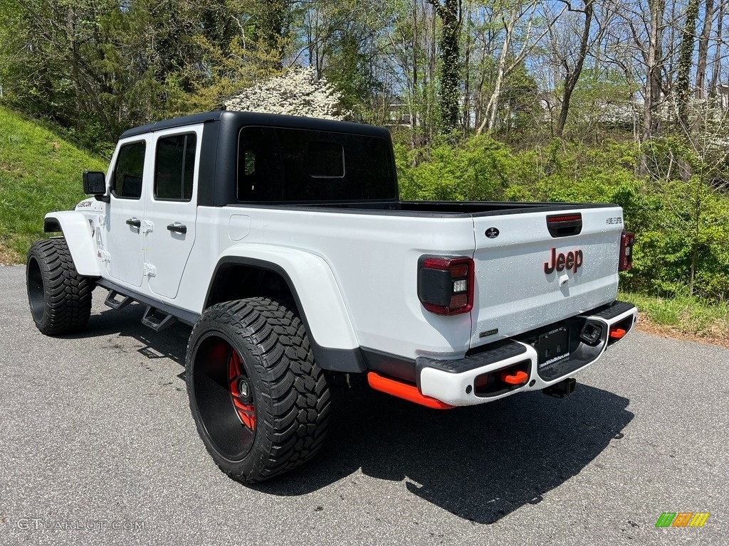 2022 Gladiator Rubicon 4x4 - Bright White / Black photo #5