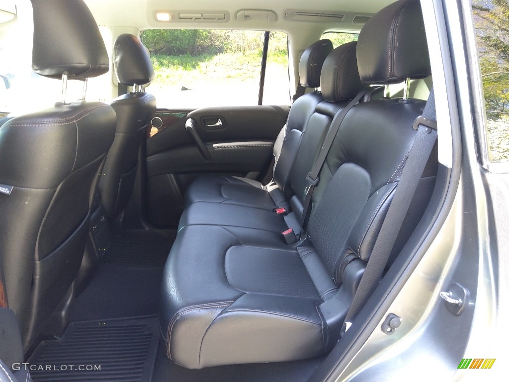 Charcoal Interior 2017 Nissan Armada SV Photo #145889072