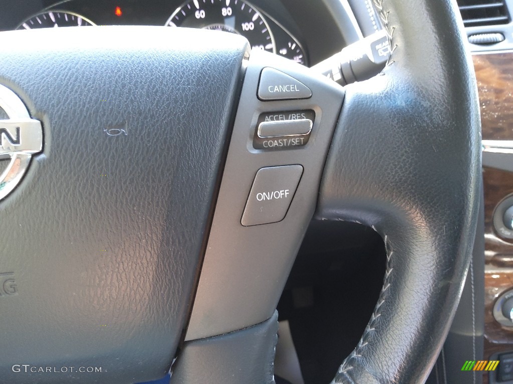2017 Nissan Armada SV Steering Wheel Photos