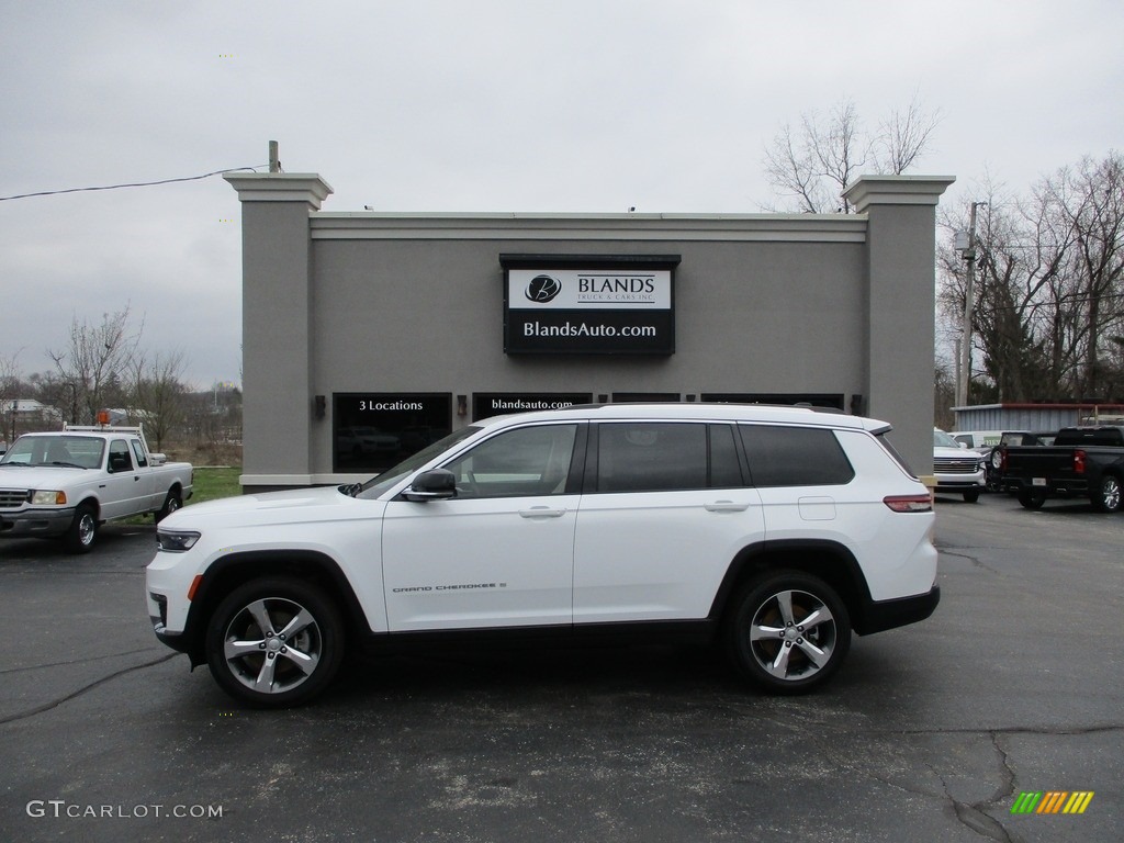 Bright White Jeep Grand Cherokee
