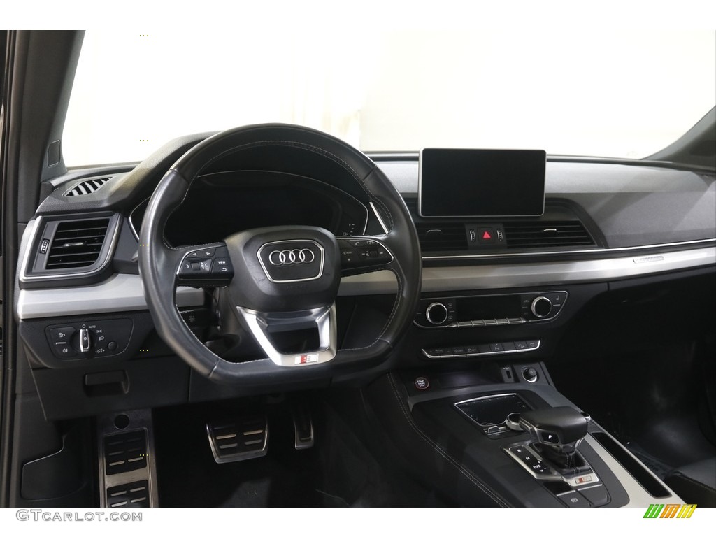 2018 Audi SQ5 3.0 TFSI Premium Plus Black Dashboard Photo #145889751