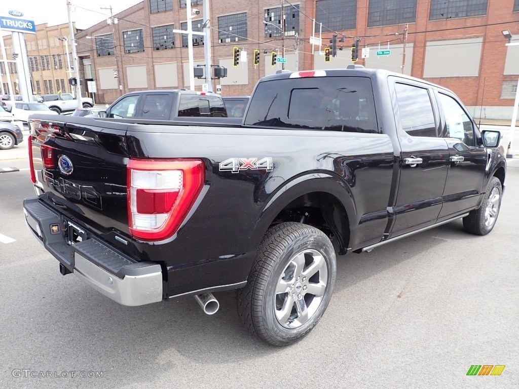 Agate Black Metallic 2023 Ford F150 XLT SuperCrew 4x4 Exterior Photo #145890801
