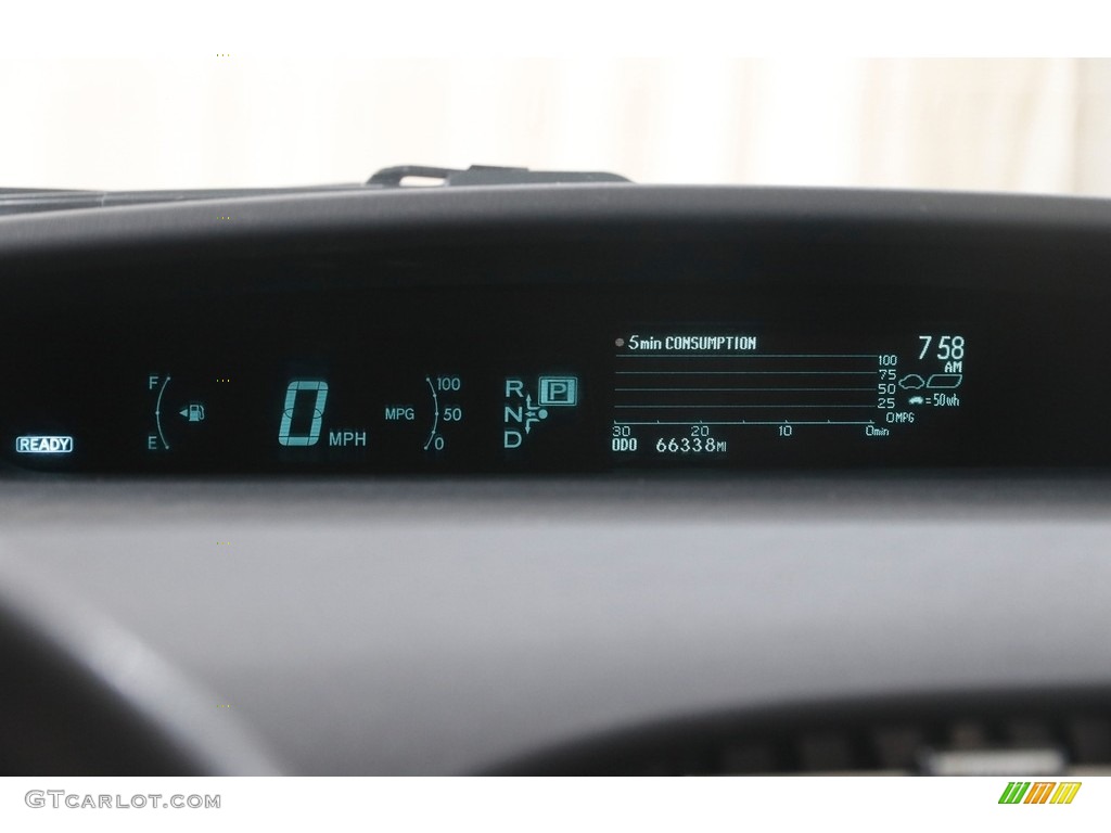 2015 Prius Three Hybrid - Sea Glass Pearl / Bisque photo #9