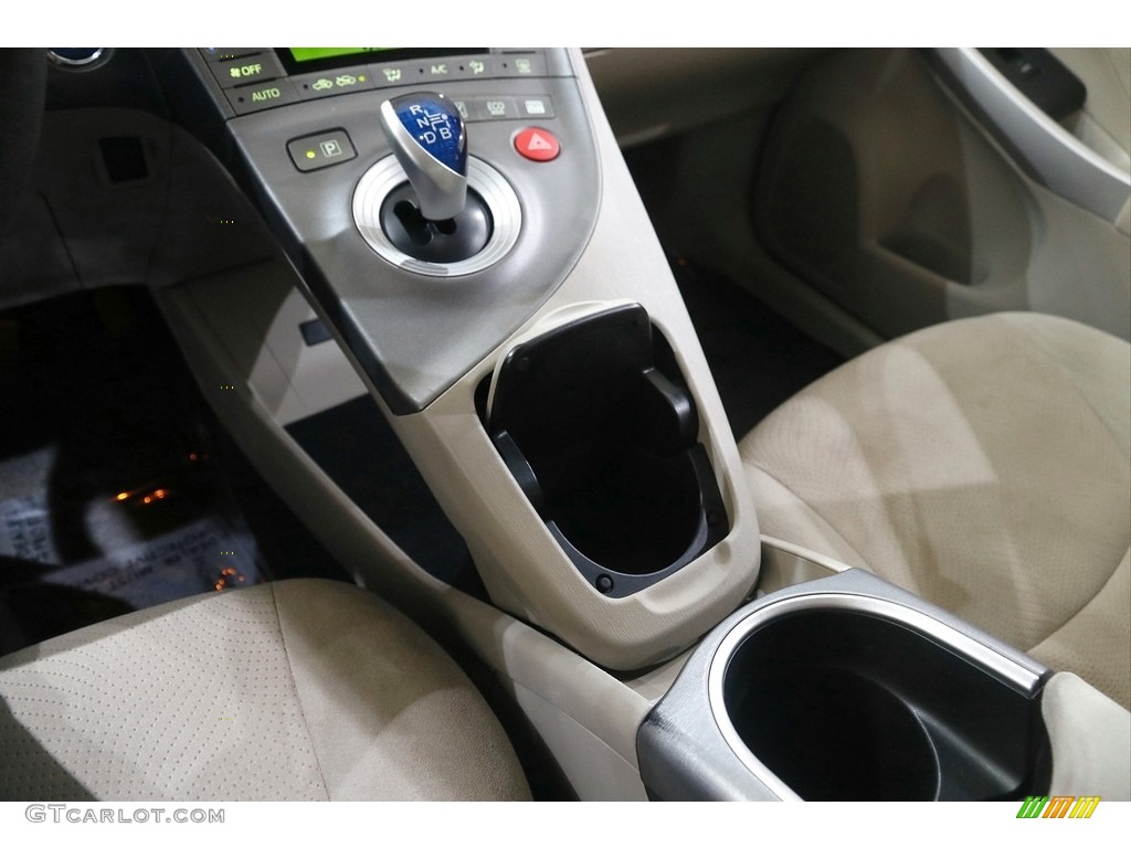 2015 Prius Three Hybrid - Sea Glass Pearl / Bisque photo #15