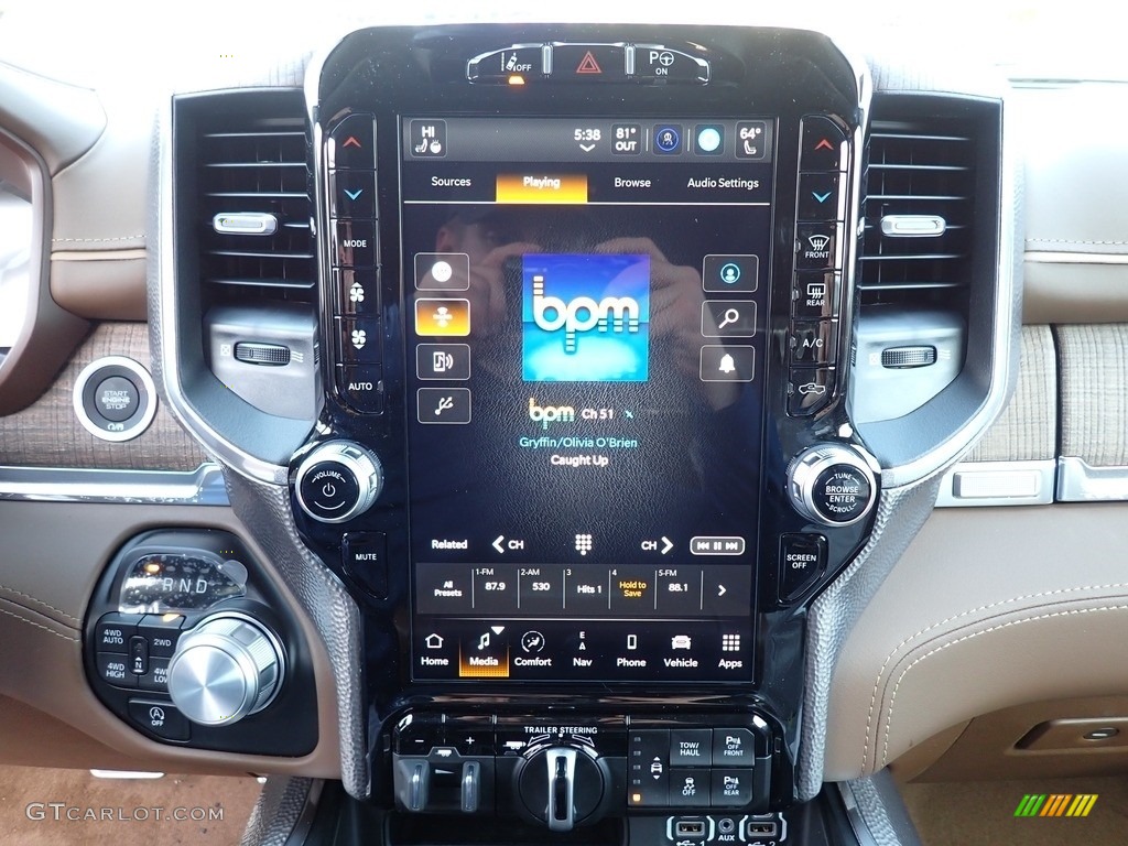 2023 Ram 1500 Long Horn Crew Cab 4x4 Controls Photo #145891011