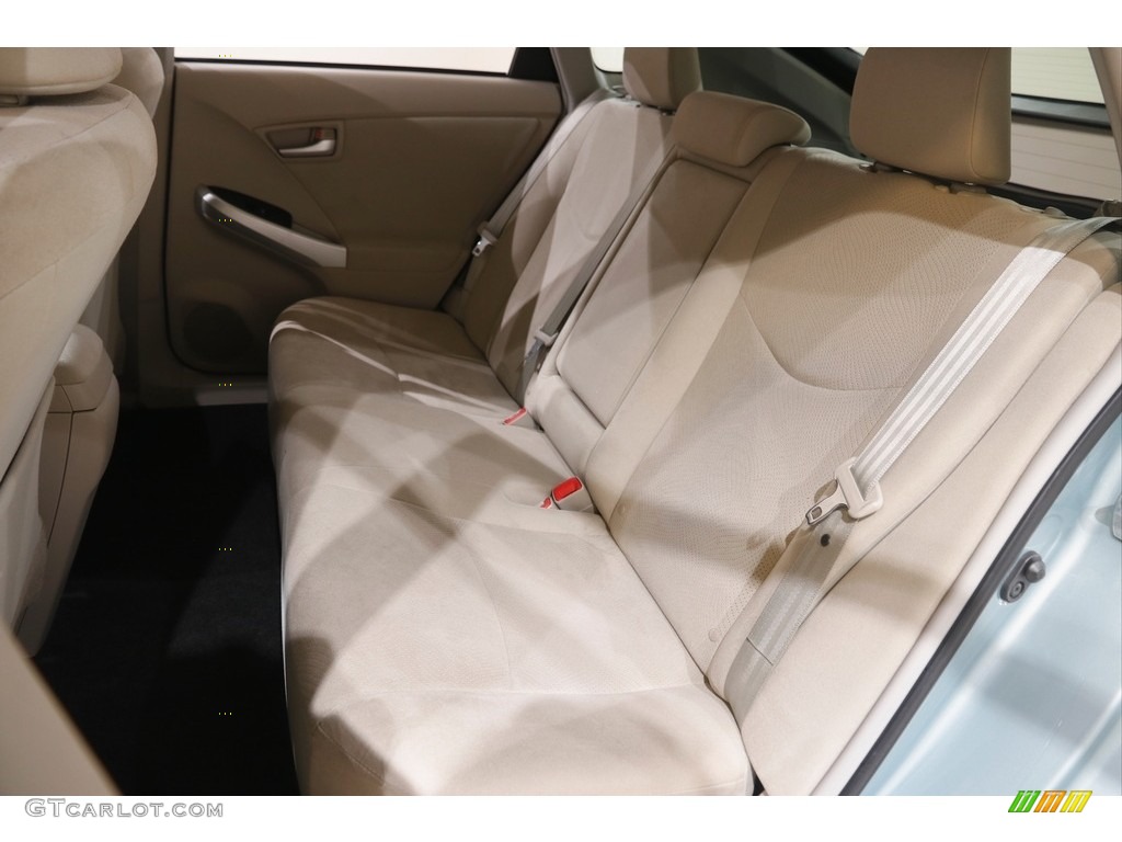 2015 Prius Three Hybrid - Sea Glass Pearl / Bisque photo #18
