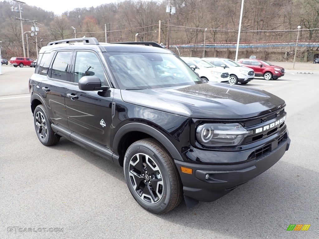Shadow Black 2023 Ford Bronco Sport Outer Banks 4x4 Exterior Photo #145891188