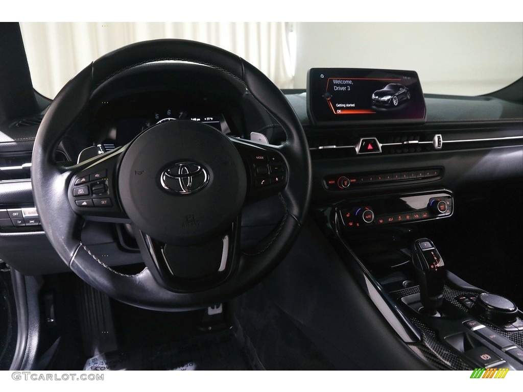 2021 Toyota GR Supra 3.0 Premium Black Dashboard Photo #145891320