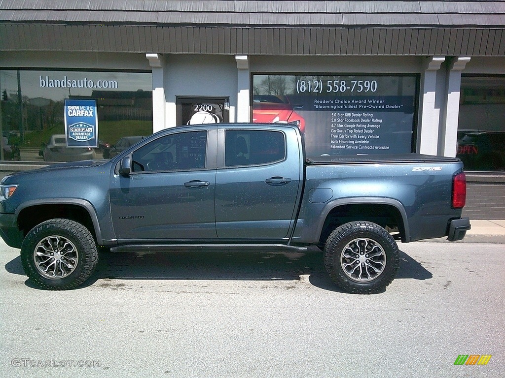 2019 Colorado ZR2 Crew Cab 4x4 - Shadow Gray Metallic / Jet Black photo #1