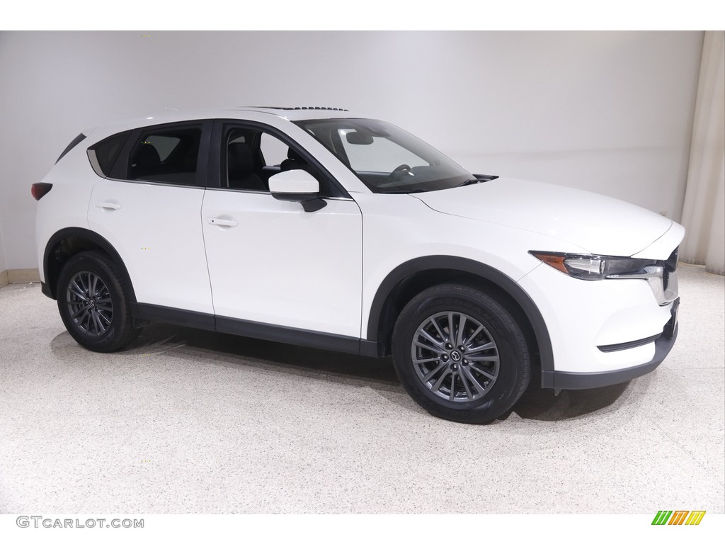 2019 CX-5 Touring AWD - Snowflake White Pearl Mica / Black photo #1