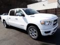 2023 Bright White Ram 1500 Big Horn Crew Cab 4x4  photo #8