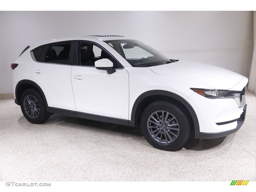 2019 CX-5 Touring AWD - Snowflake White Pearl Mica / Black photo #1