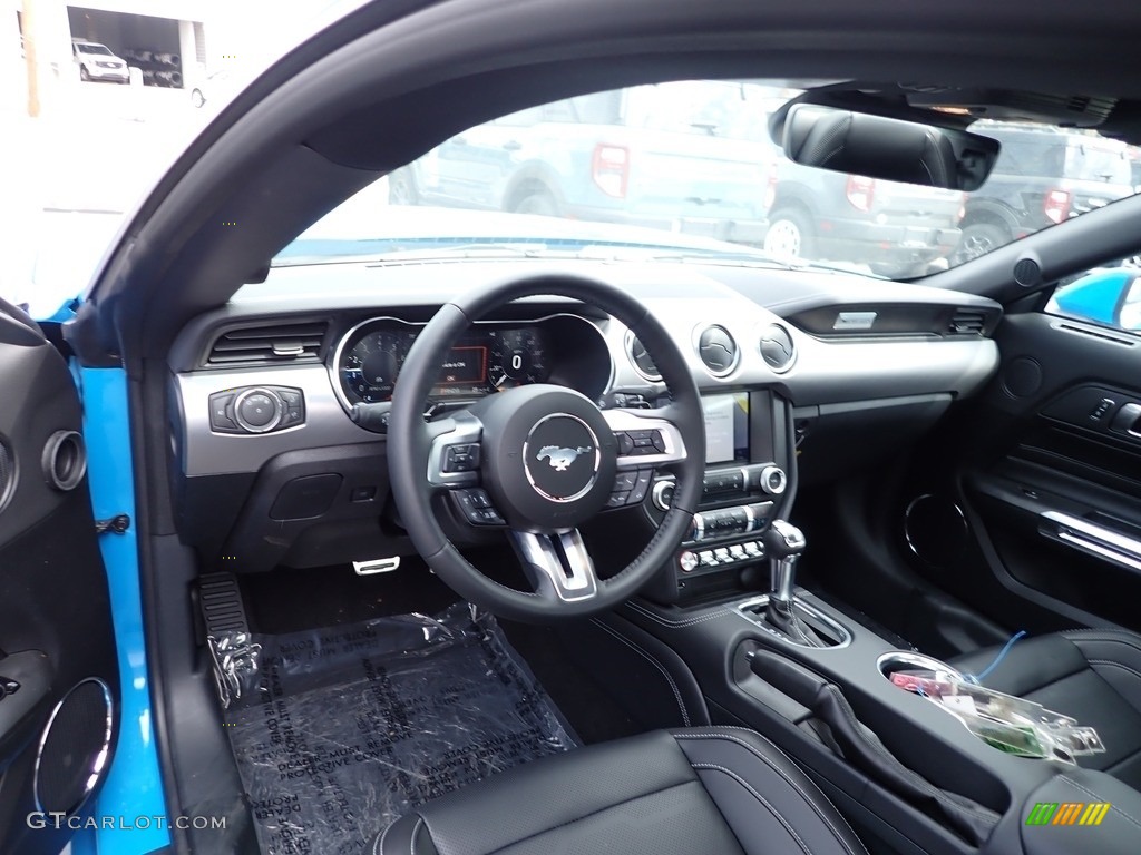 2023 Ford Mustang GT Premium Fastback Ebony Dashboard Photo #145891920