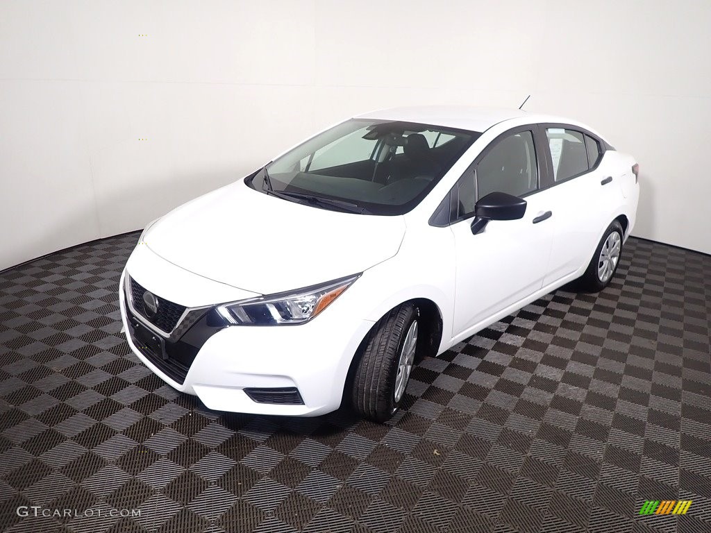 2020 Versa S - Fresh Powder White / Charcoal photo #9